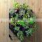 Plastic hanging flower grow pot