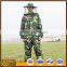 High Quality Green Army Cotton Polyester Coverall Safety Bee Suit