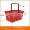 iron supermarket basket with wheels supermarket basket small shopping baskets grocery shopping carts for sale