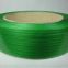 Green PET strapping band.plastic strapping for band, with Kraft paper core