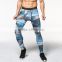 New fashion design polyester men's compression pants, sport fitness pants, running pants, training pants