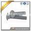 High strength Stainless steel carriage bolts with hex nuts