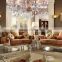 Bisini 2017 Luxury French Classic Sofa Set/Luxury Classic American Fabric Living Room Set (MOQ=1 Set)