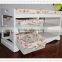 Exclusive hot sell new design unfinished wooden cabinet with baskets/drawers