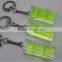Fashion Mini Acrylic Keyring Key Fob Key Buckle Keyholder Level Key Chain