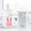 Office gift desktop coffee cup rabbit humidifier mini USB rabbit humidifier mute air treasure humidifier