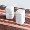 ceramic salt & pepper shaker set, salt and paper shaker, black and white salt and pepper shaker