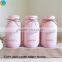 glass Mason drinking jars metallic Effect