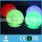 Spinning waterproof LED ball/led plastic glow ball light for wedding