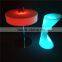 China Plastic Products Factory Event Flashing LED Light Party Wholesale Tables And Chairs