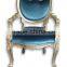 MD-1406-03 Antique leading chair in pair for home or hotel decor