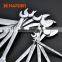 Professional 10PCS Double OPEN-END CRV Ratchet Spanner Set