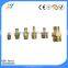 brass bsp to npt thread hydraulic pipe adapter