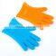 Silicone Rubber Oven Gloves Safety Oven Glove Silicone With Five Finger