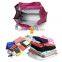 Waterproof nylon foldable shopping bag with promotional