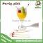 Factory Direct Sell Bamboo Decoration Picks