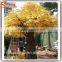 Large outdoor artificial golden tree fake decorative wedding wishing tree landscape trees and plants