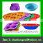 Colorful good silicone tableware mat