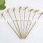 Factory Direct disposableNnatural bamboo skewer,bamboo sticks for Bar,Home use