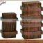 small quantity burned puzzling wooden box gift box