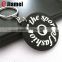 2016 promotional custom made 3d soft pvc rubber keychain