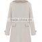 latest design elegant long style ladies woolen coat