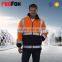 cheap fluorescent reversible fleece jacket