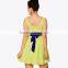 2016 HOYUGO organza joint new model girl dress, new model casual dresses, teenage girls dresses.