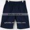 Cotton Polyester Plain Fabric Men's Solid Color Beach Short Pants with Elastic Waistline