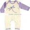 Printed autumn wear long sleeve custom infant organic cotton wholesale 1 year old babies clothes for baby