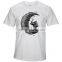 Custom printing t-shirt summer pure color short- sleeves men t-shirt 100% cotton high quality t-shirt