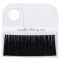 Desk Cleaning Brush & Dust Pan - desk cleaning brush, 4 3/4" dust pan and a hole for hanging it all up and comes with your logo