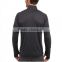 wholesale breathable men sport long sleeve custom round neck athletic sport gym dry fit t shirtst