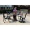 Cast aluminum furniture