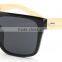 High Quality Cheap Bamboo Sunglasses PC Frame Mirror Lenses Sunglasses WPB1037
