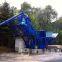 Mobile concrete batching plant