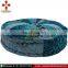 Beautiful Indian Home Decorative Cushion Round Velvet Floor Cushion