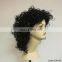 Party humid curly short black wigs P-W249