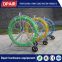 fibreglass rodding system with wheels