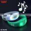 2018 New Products Halloween Motion Sensor Led Silicon Wristbands Bracelets