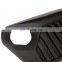 J282 Lantsun Matte Black Front Gladiator Grille Vader Grill w/ Mesh Inserts for 1997-2006 J eep Wrangler TJ