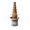 5-Layers Stainless Steel Chocolate Fountain Machine 5 Chocolate Fountain For Hotel