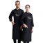 Chef clothes short breathable sleeves hotel back kitchen chef overalls long sleeves