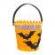 Halloween lantern felt bucket candy bag for kids trick or treat