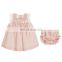 Spanish children's skirts infant baby girls three-piece cotton baby suit skirts