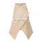 TWOTWINSTYLE Khaki Windbreaker Women Lapel Long Sleeve With Belt Patchwork Lace Up Vintage Casual