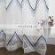 Hot sale 100% Polyester Embroidery Sheer Curtain Drape in the Living Room