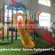 Patio plastic Climbing Frame push Swing Set playground with Accessories