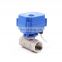 electric water brass ball control valve 2 wire 3 wire 5 wire cwx-15n electric ball stainless steel valve