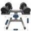 Gym Dumbbell Set Home Use Rubber Coated Adjustable Dumbbell Exercise Machine